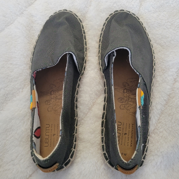 ubuntu life afridrilles / espadrilles flat | size 9 - Picture 1 of 8